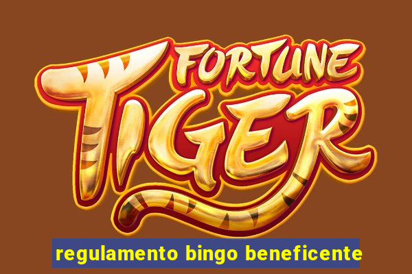 regulamento bingo beneficente